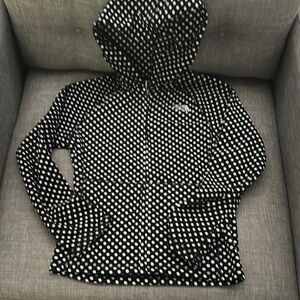 The North Face Polka Dot Kids Jacket girls size large 14/16
